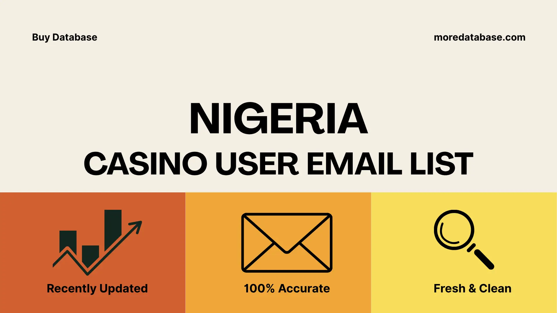 Nigeria Casino User Email List